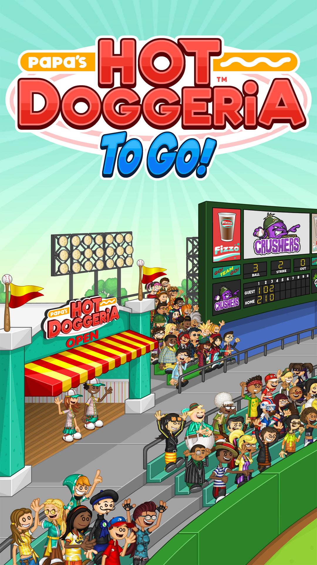 Papa's Hot Doggeria game is free to play at GoGy