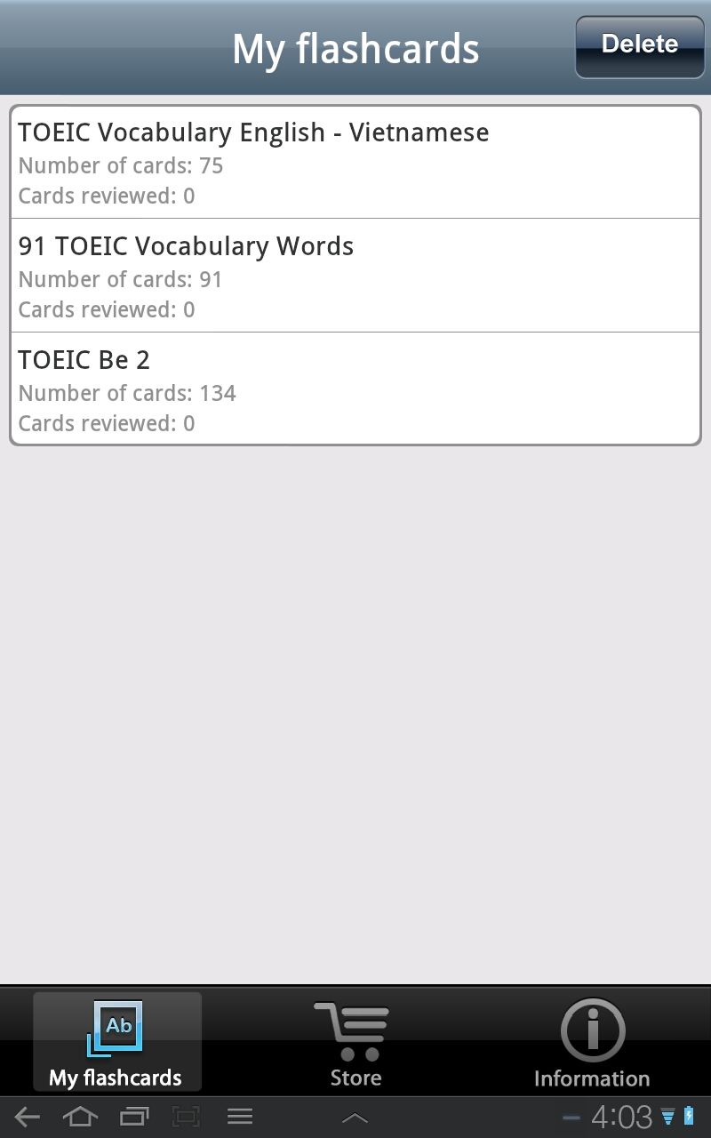 TOEIC Flashcards-Vietnamese - Official app in the Microsoft Store