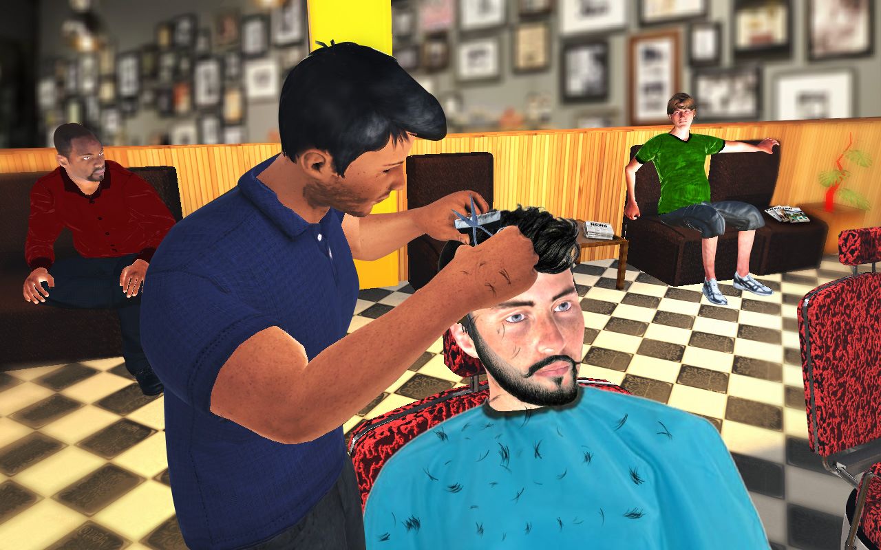 Barber Shop Hair Cutting Games, Apps