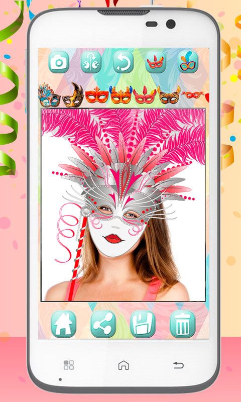 Máscara carnaval Editor fotos - Microsoft Apps