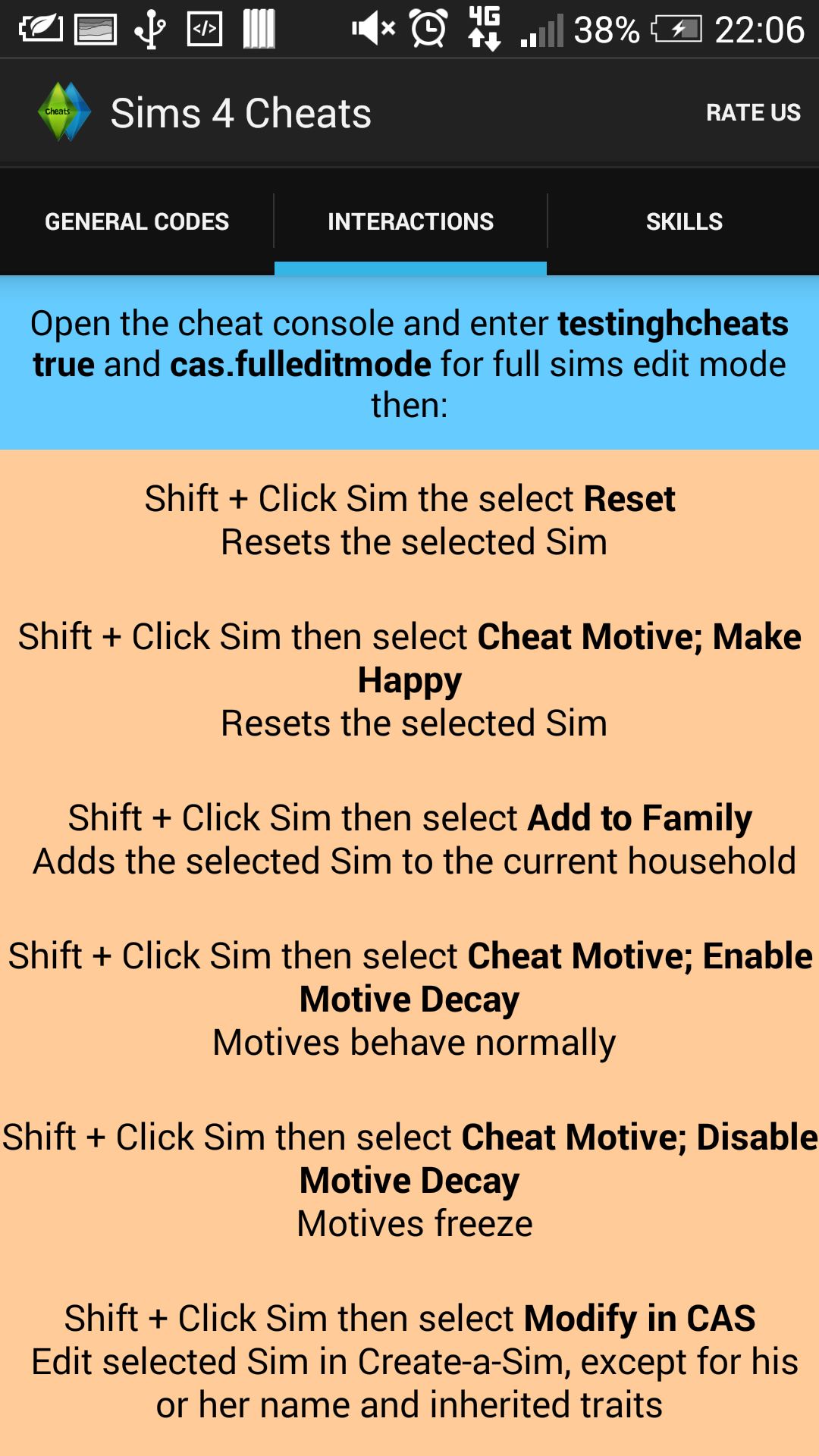 More cheats for the Sims 4 — Microsoft Store дүкеніндегі ресми бағдарлама