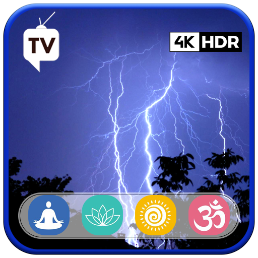 Big Thunder And Rain Sounds: Storm White Noise _ Sleep, Study, Relax For Fire TVs - NO ADS