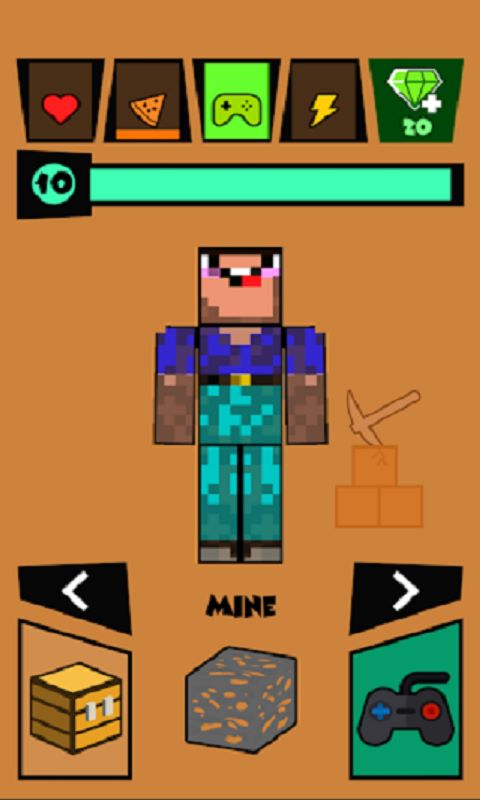 MineBlox Noob  Minecraft Skin