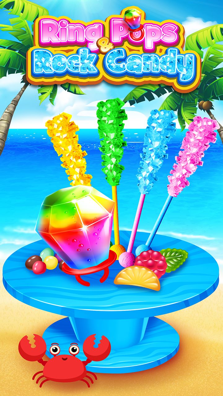 Ring Pops & Rock Candy Maker - Kids Rainbow Cooking Games - Microsoft Apps