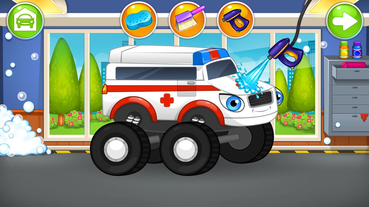 Monster Truck Car Wash For Kids - Kids Channel - Buy, watch, or rent from  the Microsoft Store