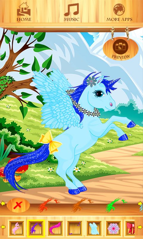 Dress Up Unicorn - Microsoft Apps