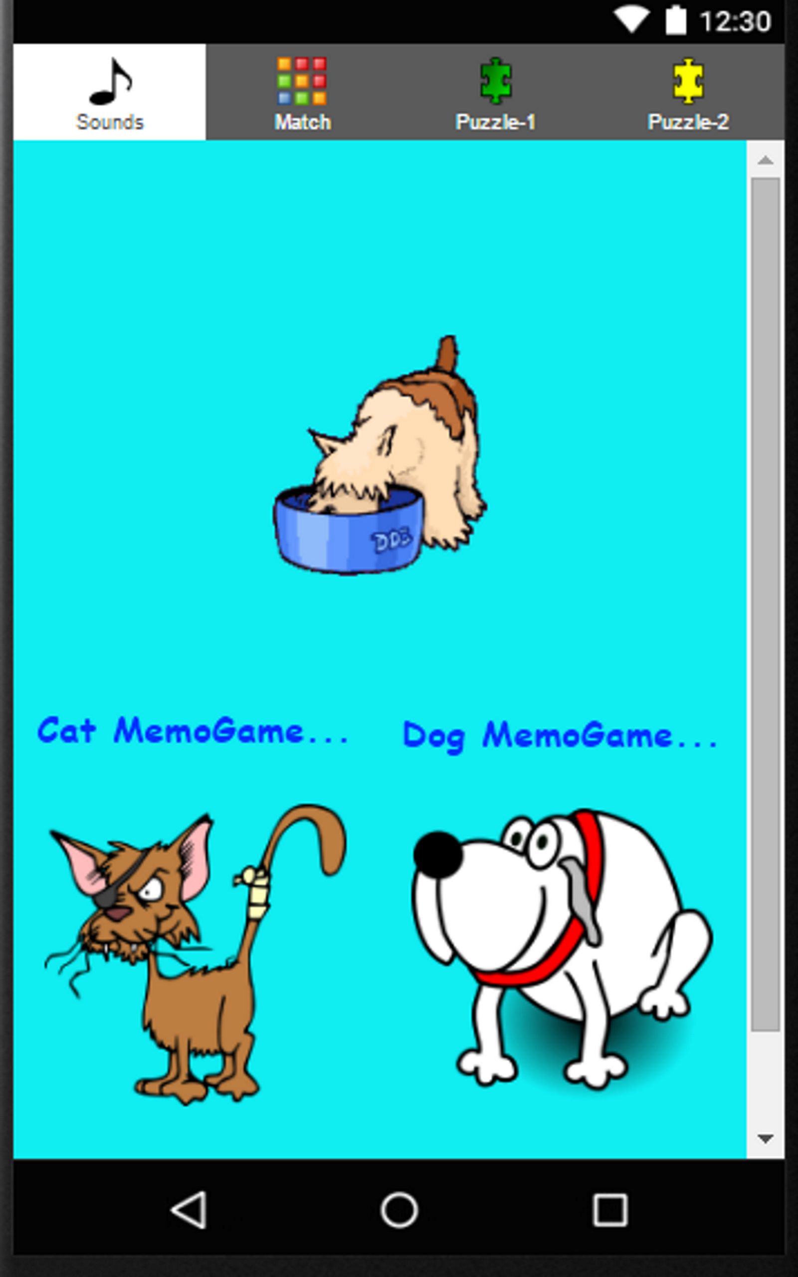 Dog Games For Kids Free: Dog Barking Sounds, Real Puppy Puzzle and Matching  Game - Microsoft Apps