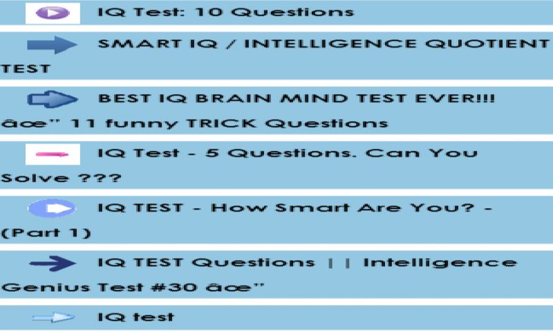 The Genius Quiz Tricky Test IQ (Gameplay Walkthrough) 