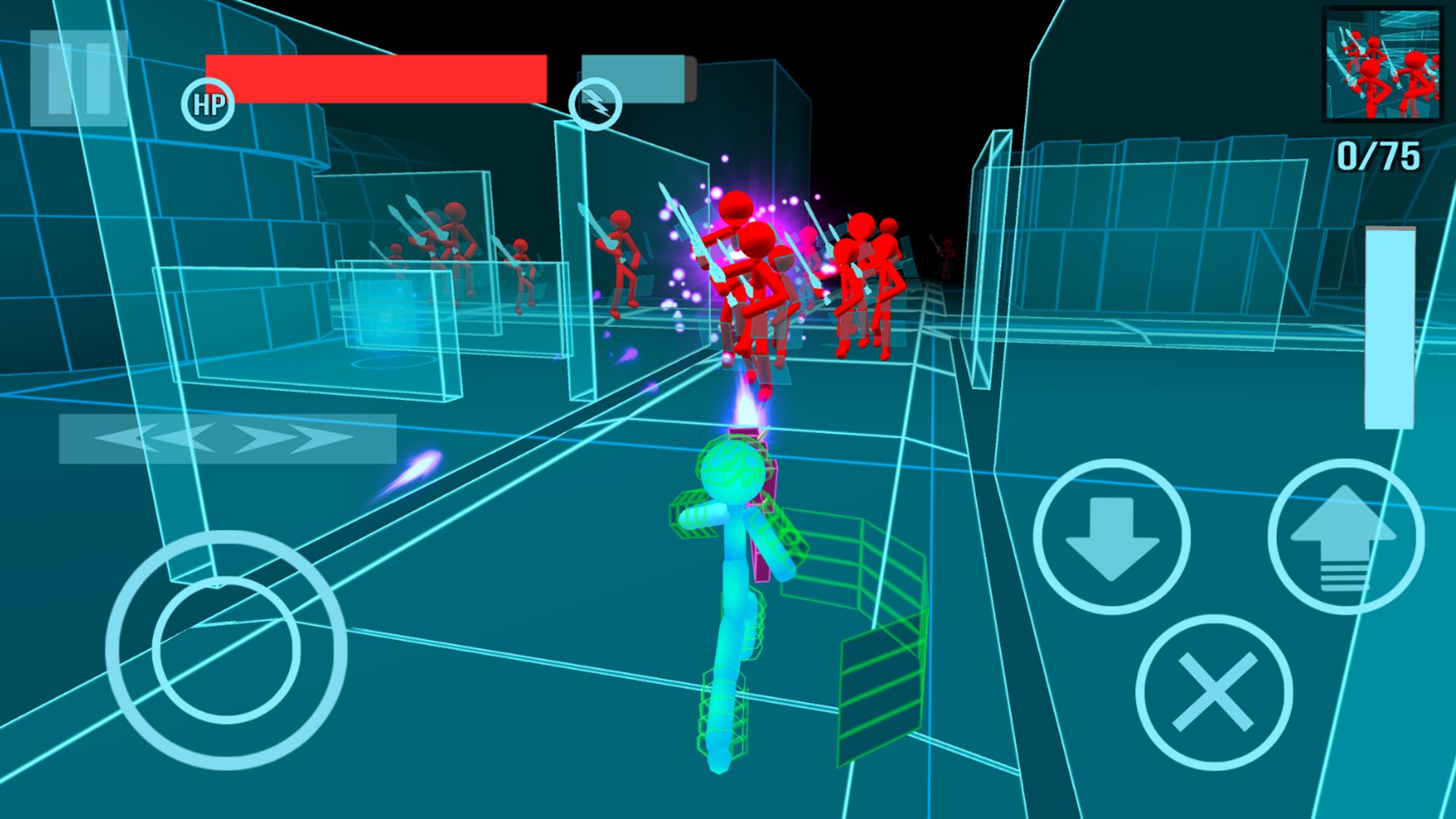 Stickman Fighting: Neon Warriors::Appstore for Android