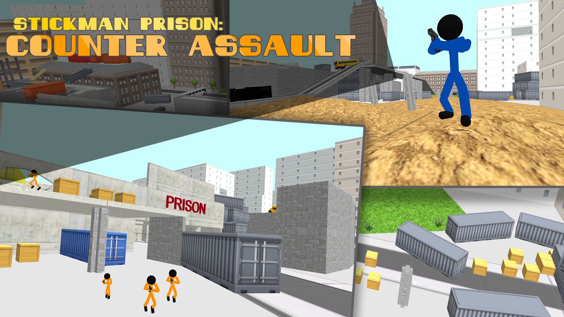 Stickman Prison: Counter Assault - 🎮 Play Online at GoGy Games