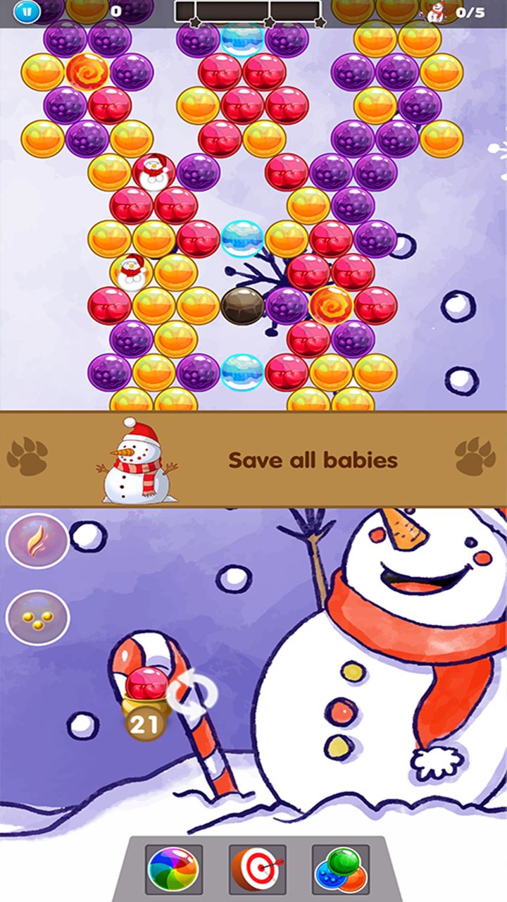 Bubble Shooter: Christmas Edition - Arcade Games 