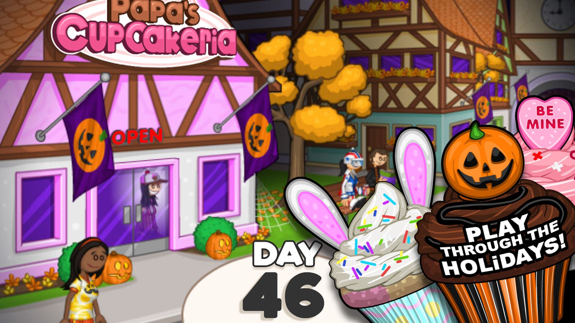 PrimaryGames: Papa's Cupcakeria: Day 1-5 