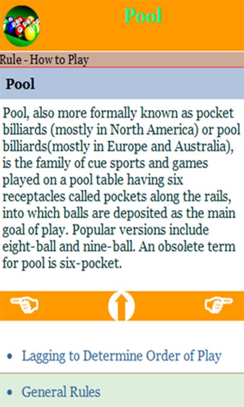 Rules to play 9 ball Pool - Microsoft Apps