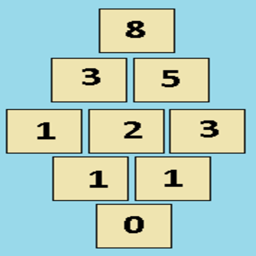 Pyramids-puzzle game involving pyramid maths