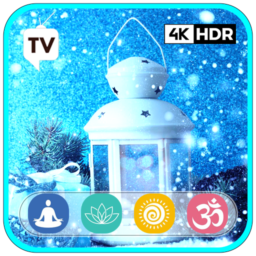 Beautiful Christmas Music With Snowfall: Relaxing Christmas Classic Music - Christmas Ambience Screensaver For Tablets & Fire TV - NO ADS