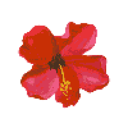 Flower Color by Number - Pixel Art