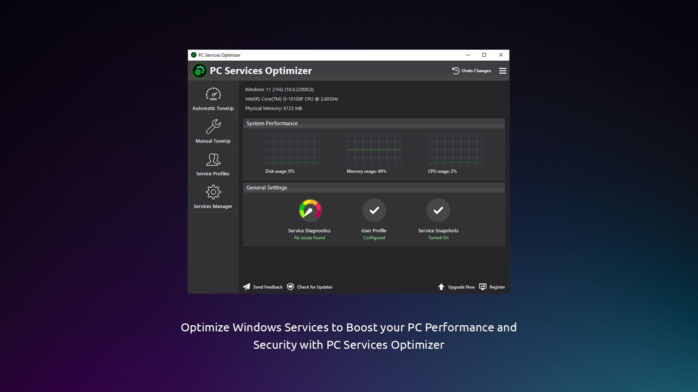 PC Services Optimizer - PC - (Windows)