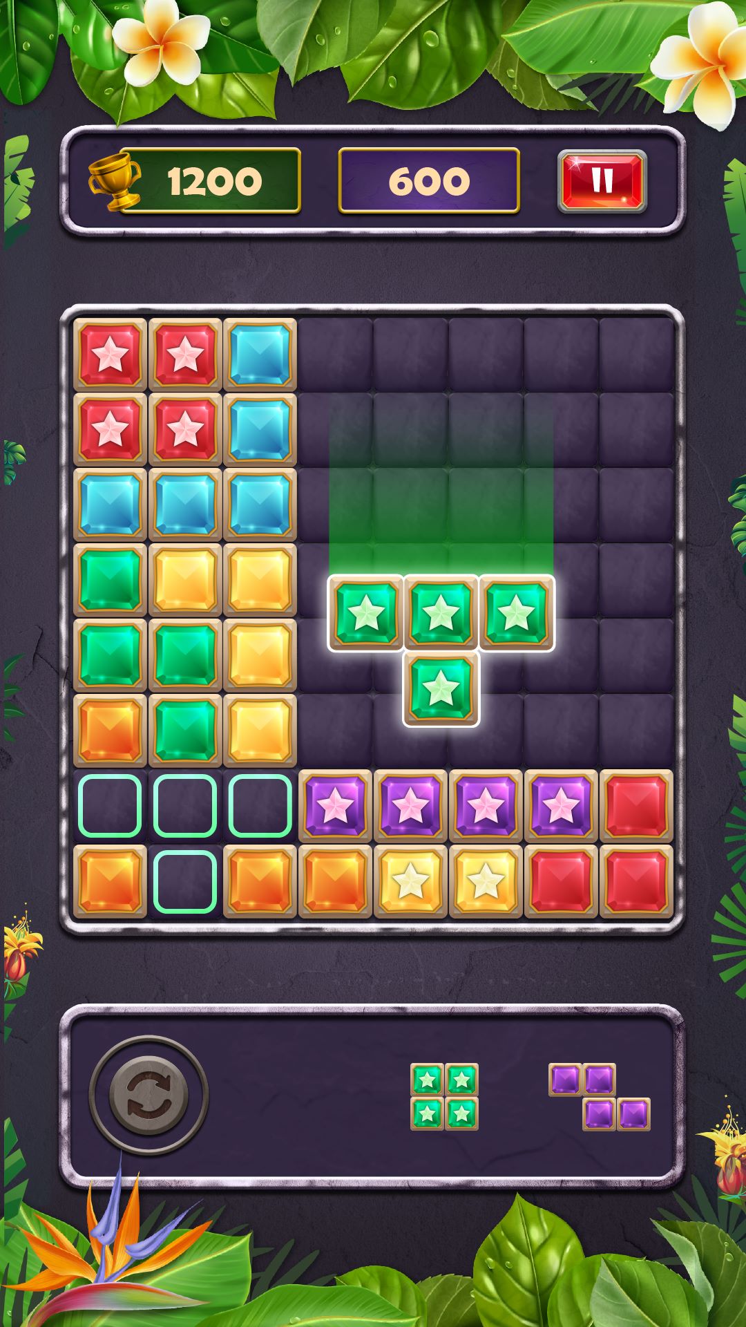 Jungle Block Puzzle - Jogue Jungle Block Puzzle Jogo Online