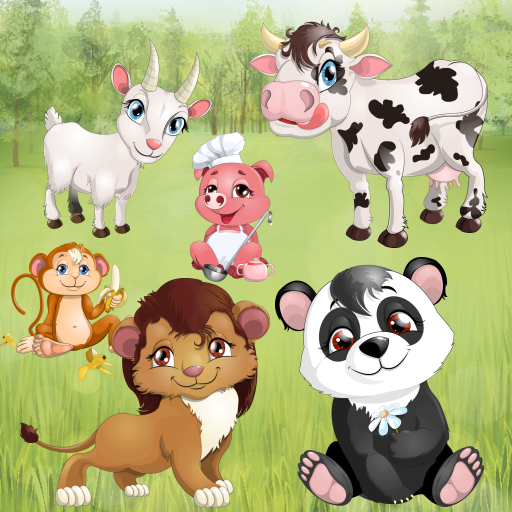 Animaux pour petits et enfants : jeux de puzzle avec des animaux