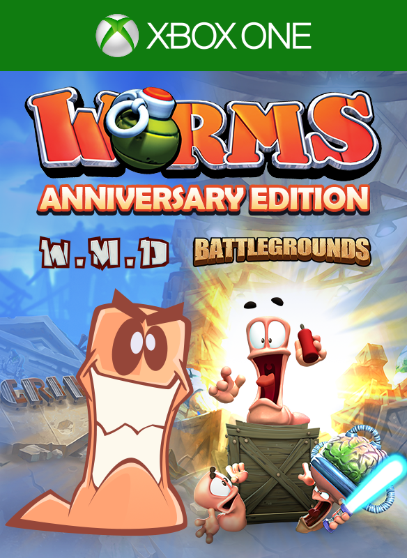 Imagen de la caja de Worms Anniversary Edition