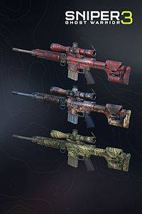 Weapon skins - Africa Tech, Grass Wave & Death Pool