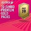 10 Jumbo Premium Gold Packs