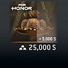 FOR HONOR™ 25 000 STEEL Credits Pack