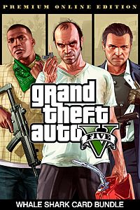 Bundle Grand Theft Auto V: Edição Online Premium e Pacote de Dinheiro Tubarão-Baleia