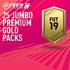 25 Jumbo Premium Gold Packs