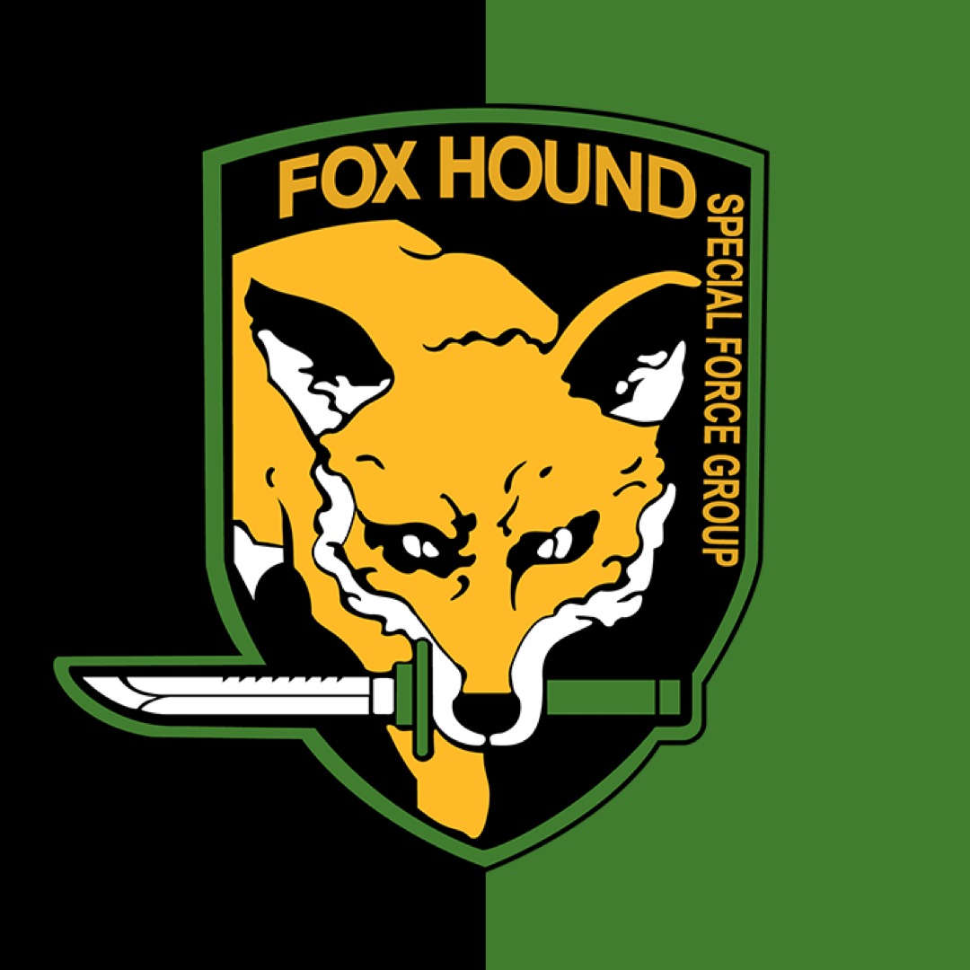 Fox hound. Foxhound MGS 5. Фоксхаунд метал Гир. Foxhound Metal Gear. MGS Foxhound logo.