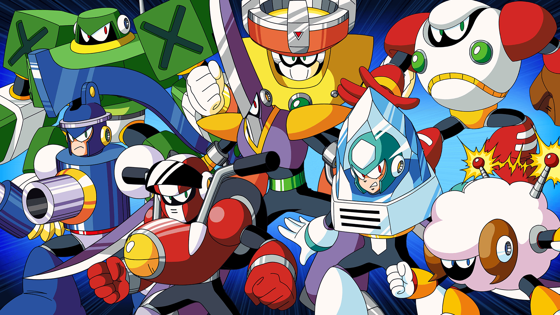 Icon for Bring Them All On! (Mega Man 10)