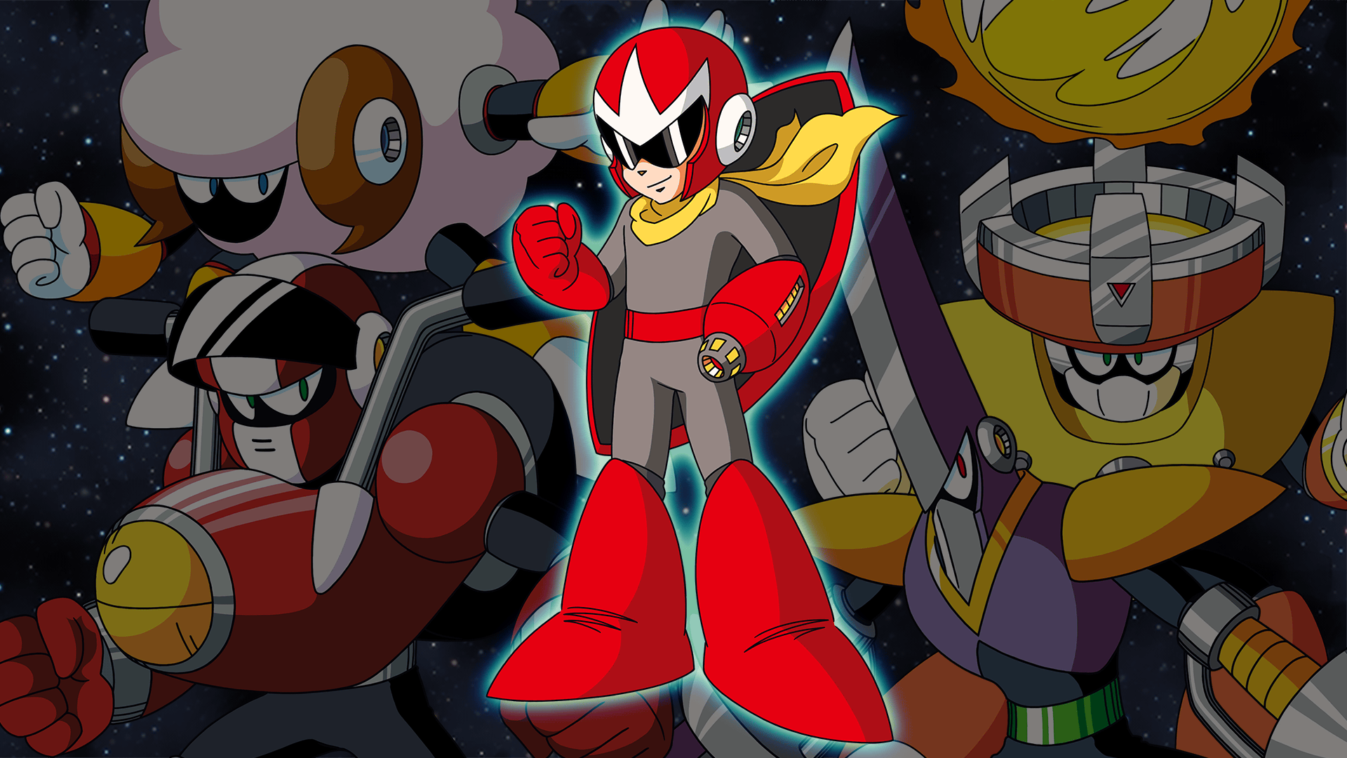 Icon for The Threat from Space! Proto Man