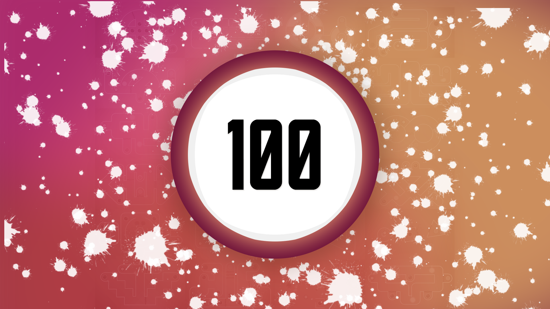 Icon for Splatter 100 times