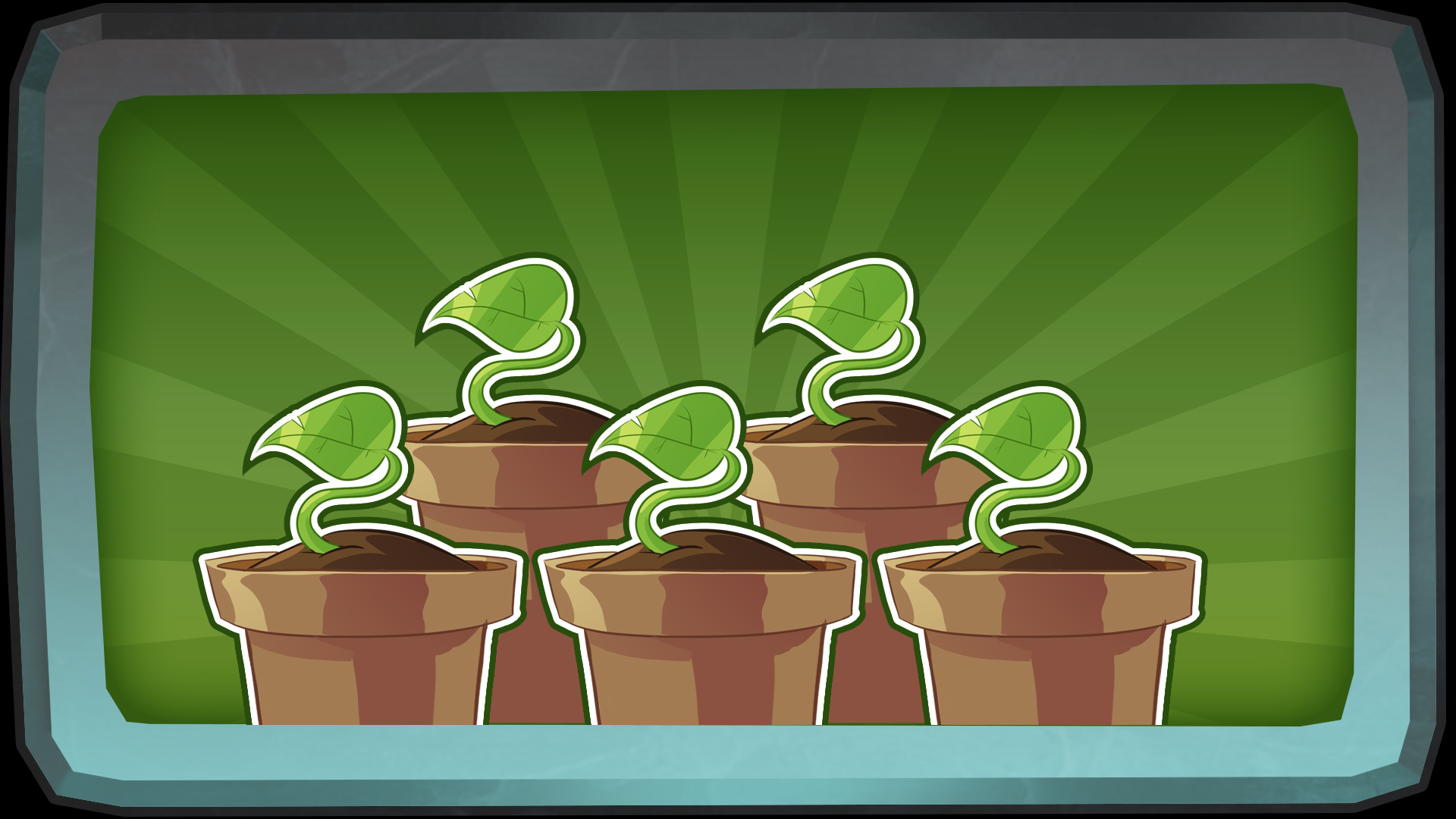 Grow 5 Plant Pots in a session. 