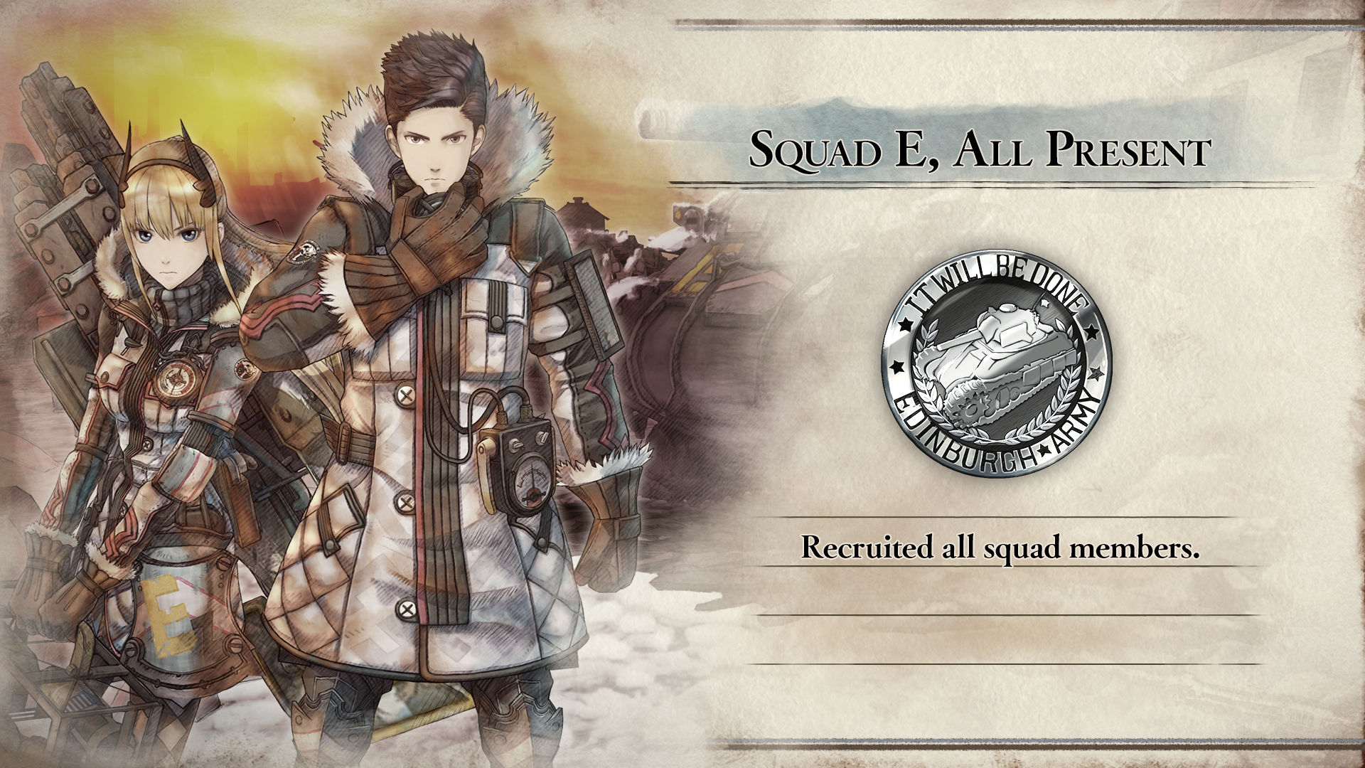 Icon for Squad E, All Present