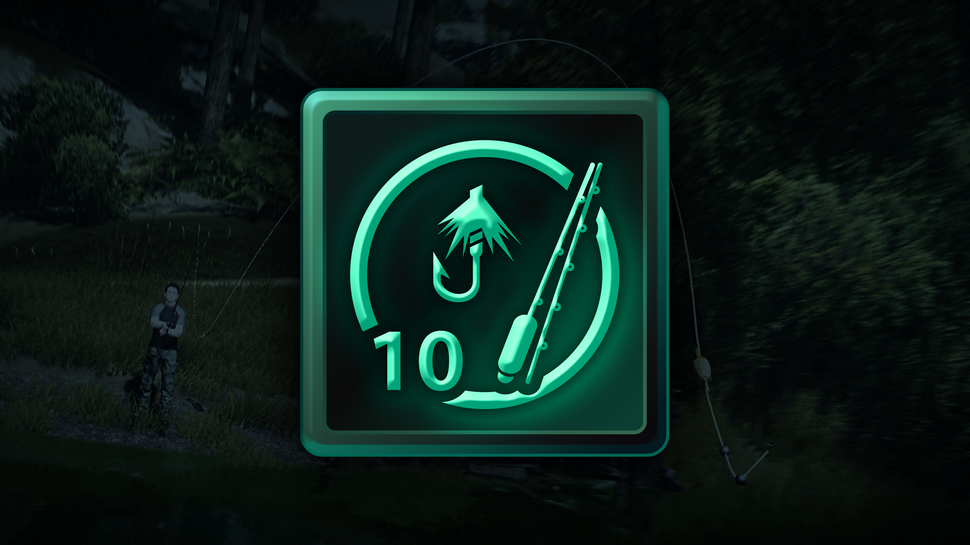 Icon for Fly fishing angler